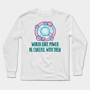 Calling Darkness Tagline Color Long Sleeve T-Shirt